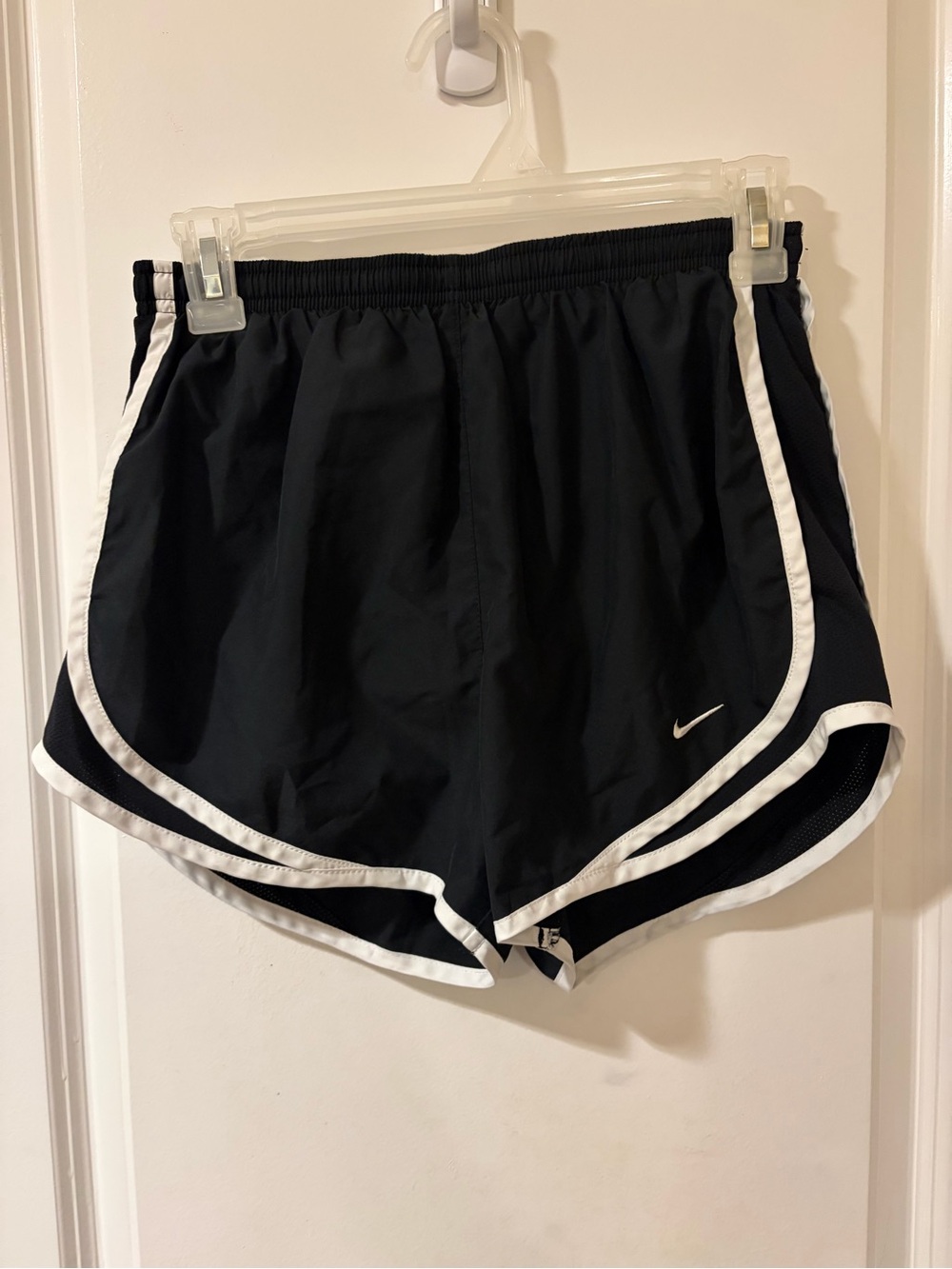 Nike Black/White Running Shorts, Size S